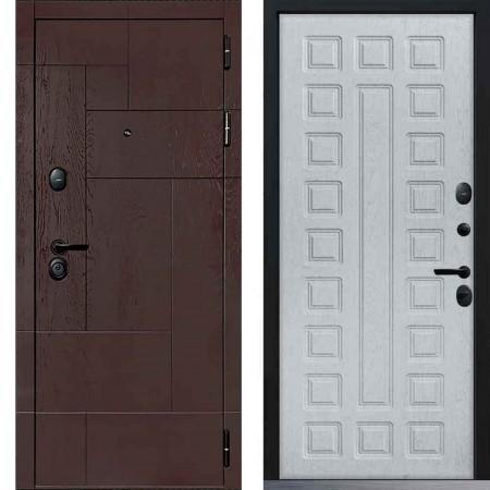 Входная дверь Command Doors Grafica 01 Альберо браш грей