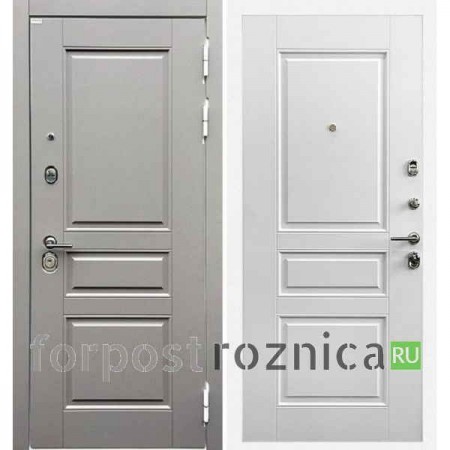 Входная дверь Ратибор Лондон 3К (Белый софт)